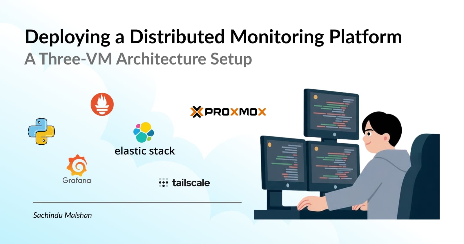 Installing a Distributed Monitoring Platform: 3-VM Setup Process